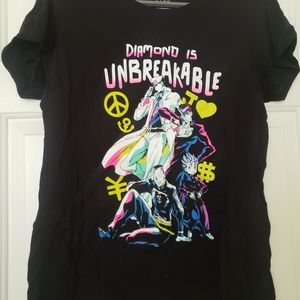 Hot Topic Women's T shirt Jojo's Bizzare Adventure